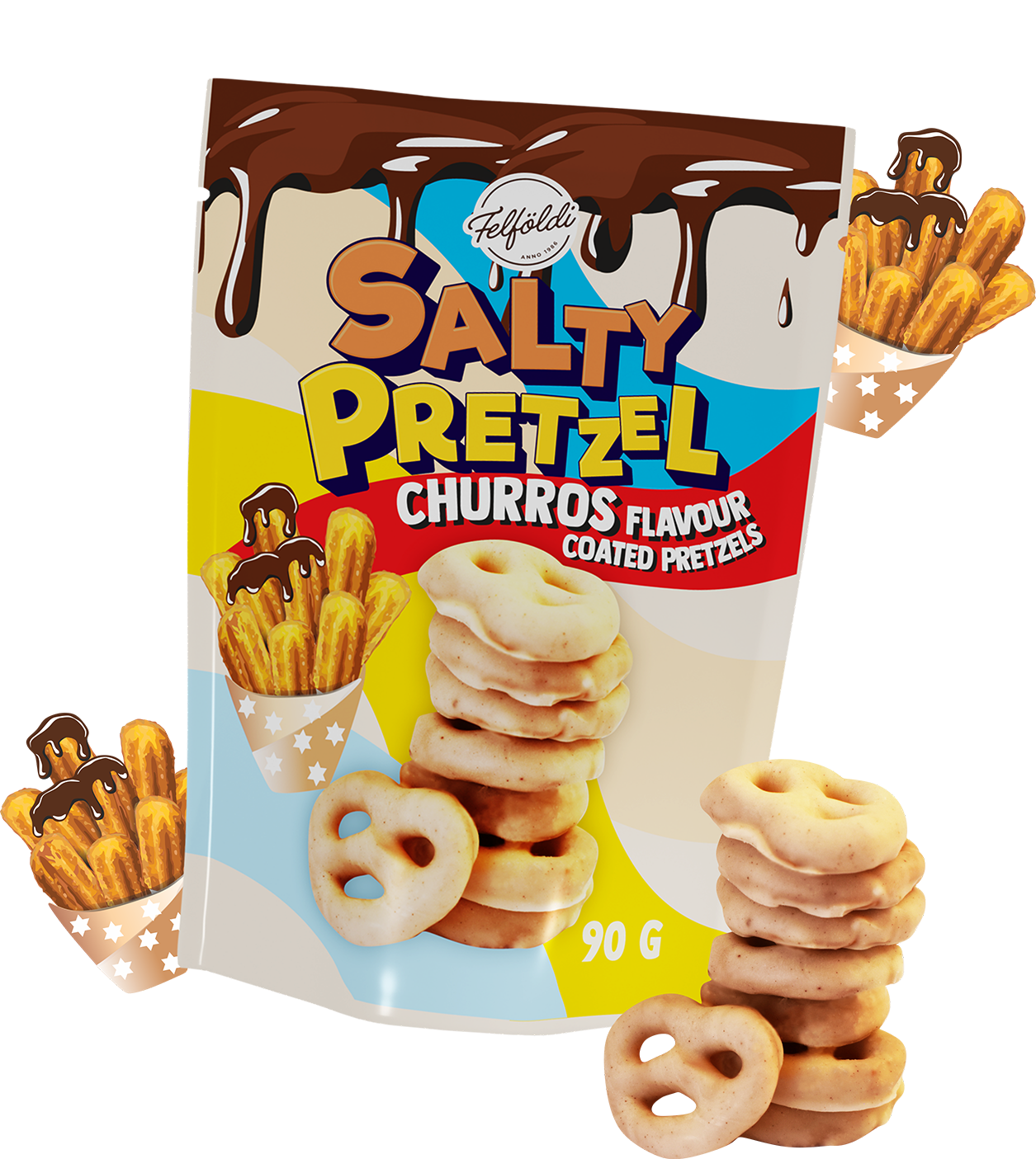 Pretzel chocolate